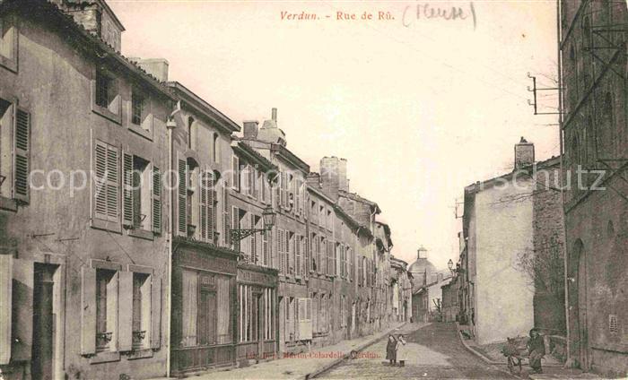 Verdun Meuse Rue du Rue