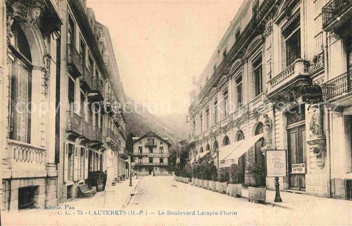 Cauterets Le Boulevard Latapia Flurin