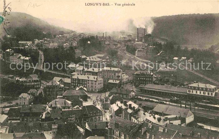 Longwy Lothringen Gesamtansicht