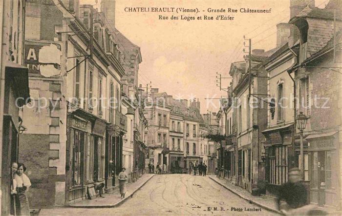Vienne Isere Grande Rue Chateauneuf