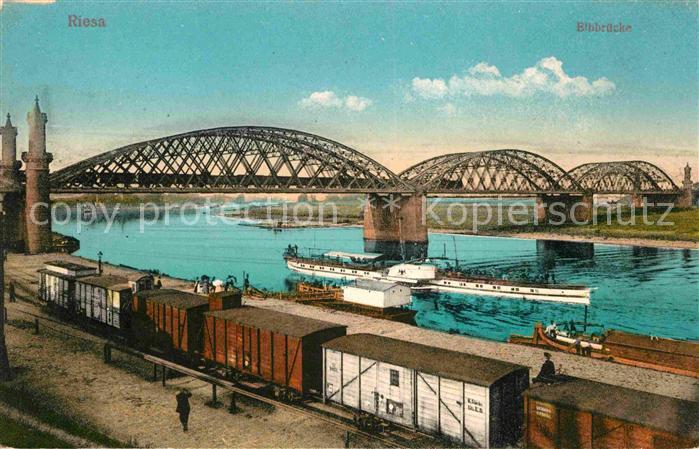 Riesa Sachsen Elbbruecke