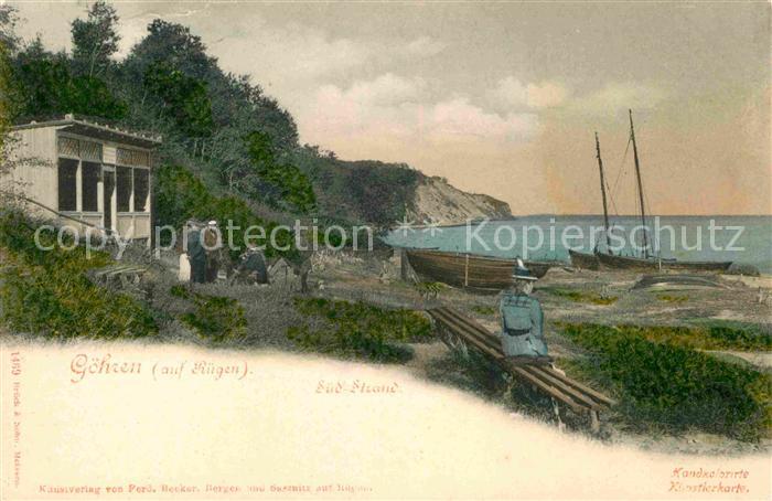 Goehren Ruegen ued Strand