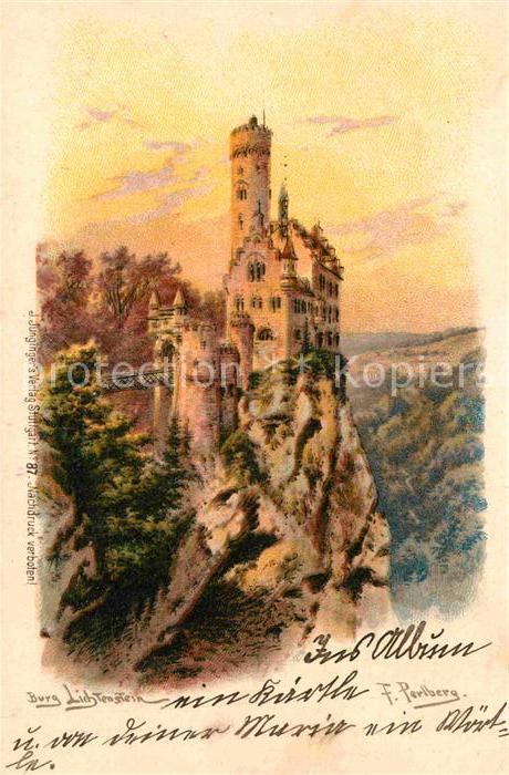 Lichtenstein Wuerttemberg Burg