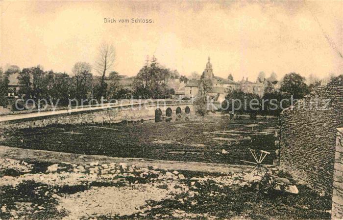 Spincourt Blick vom Schloss