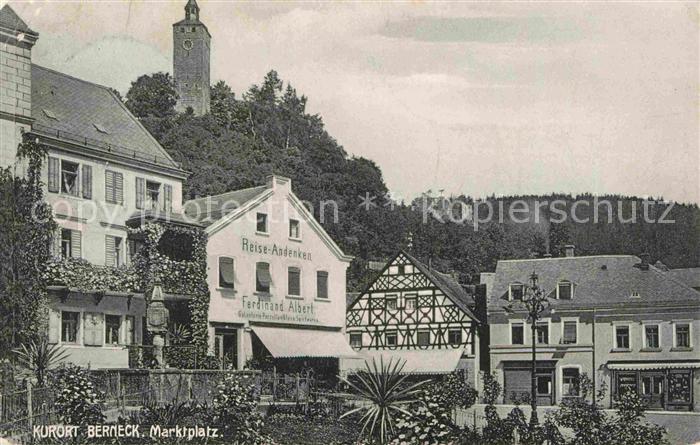 Berneck Bad Marktplatz