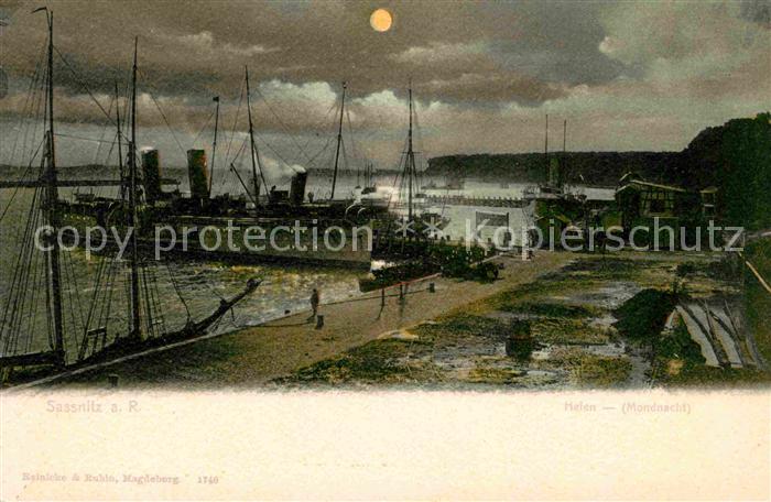 Sassnitz Ostseebad Ruegen Hafen