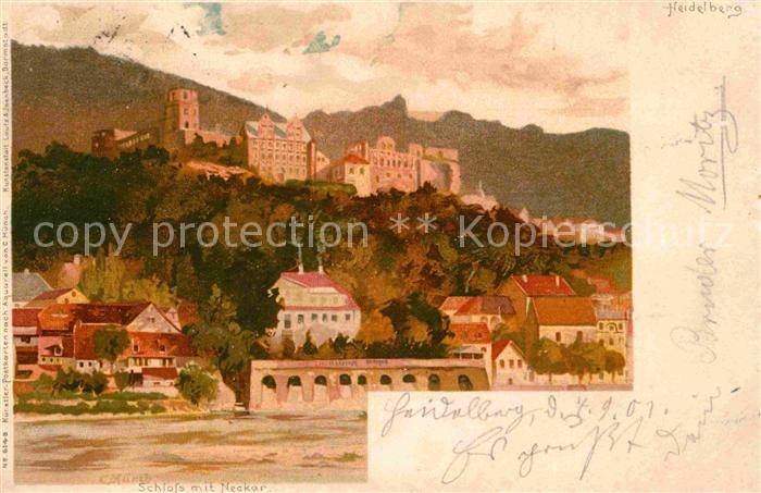 Heidelberg Neckar Schloss