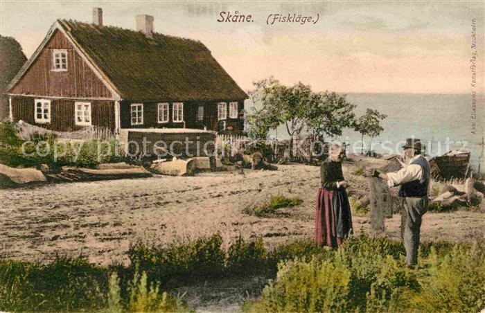 Skane Fischerehepaar