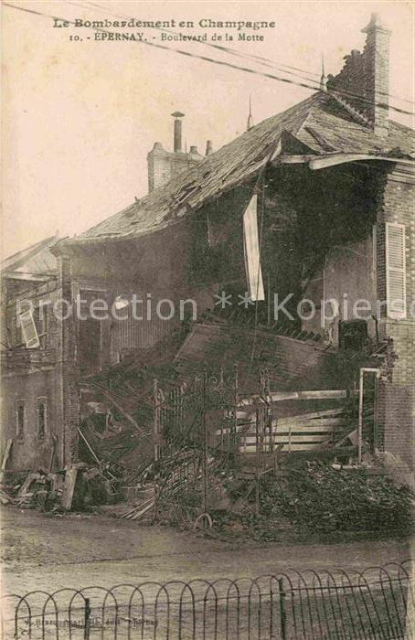 Epernay 51 Zerstörtes Haus