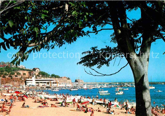 San Feliu de Guixols Strandpartie