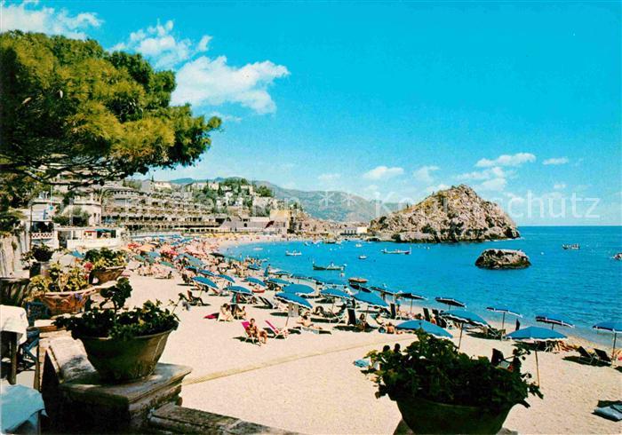 Taormina Sizilien Baia di Mazzaro