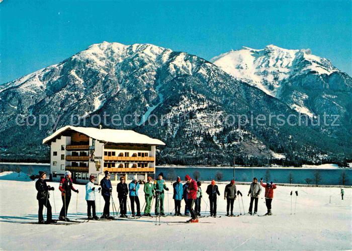 Pertisau Achensee Gasthof Pension Bergland Skigruppe