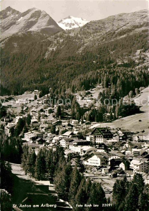 St Anton Arlberg Panorama
