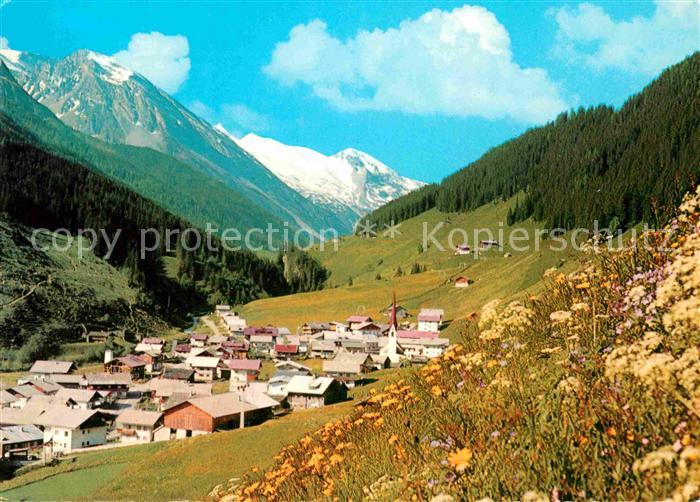 Lanersbach im Zillertal mit Hoh Riffler Schmittenberg Olperer Kaserer