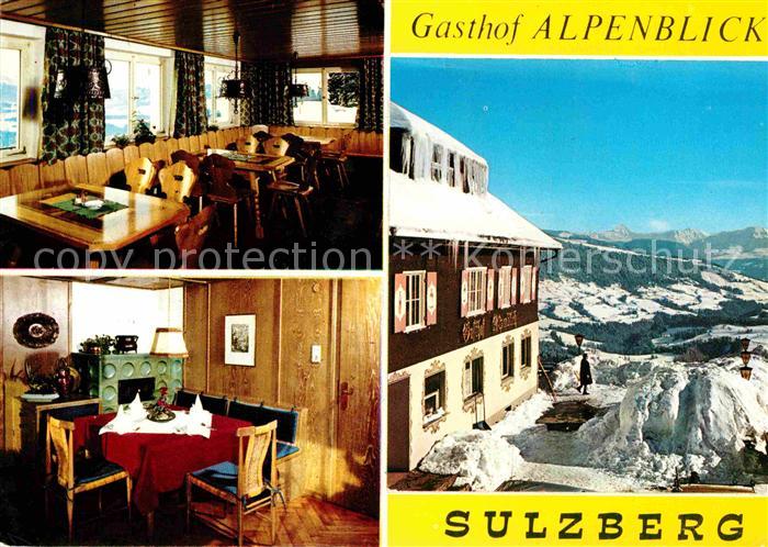 Sulzberg Vorarlberg Gasthof Alpenblick Gaststube