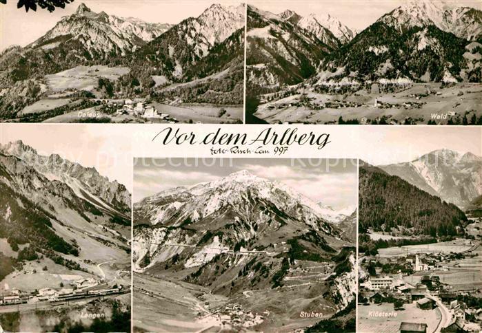 Arlberg Dalaas Wald Langen Stuben Kloesterle