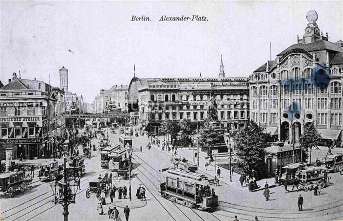 Strassenbahn Berlin Alexander-Platz