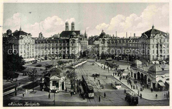 Strassenbahn München Karlsplatz