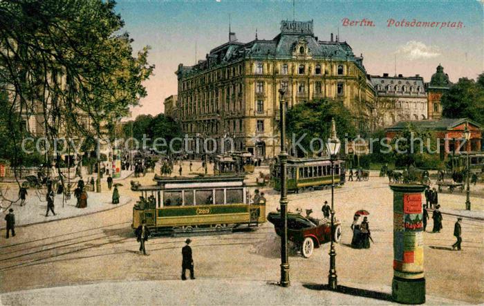 Strassenbahn Berlin Potsdamerplatz
