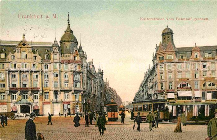 Strassenbahn Frankfurt am Main Kaiserstrasse