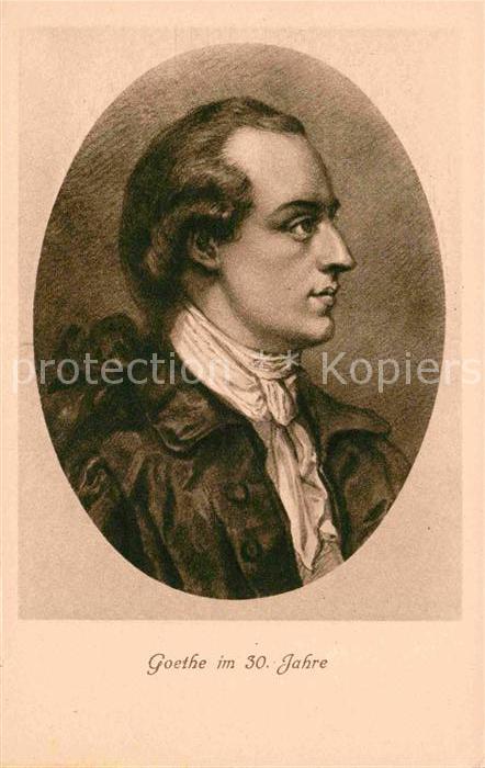 Goethe Johann Wolfgang von Im 30. Jahre