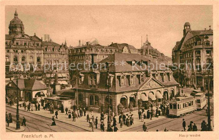 Strassenbahn Frankfurt am Main Hauptwache
