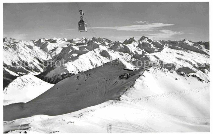 Seilbahn Parsenn-Weissfluhgipfel Piz Linard Pischahorn