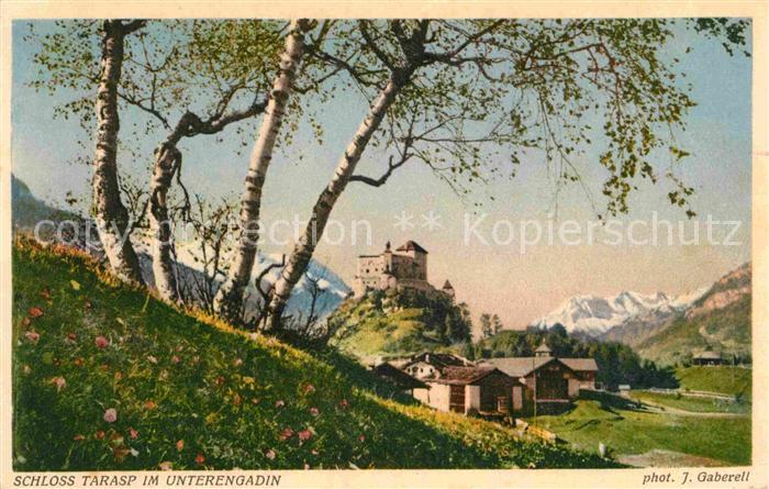 Foto Gaberell J. Nr. 24168 Schloss Tarasp Unterengadin