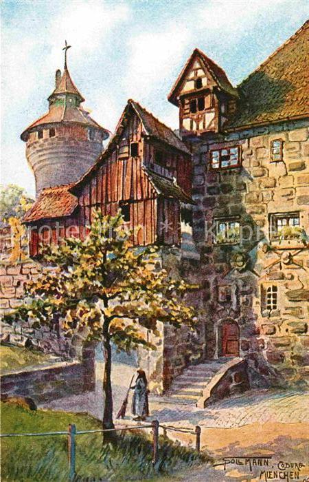 Sollmann Paul Nürnberg Burgeingang