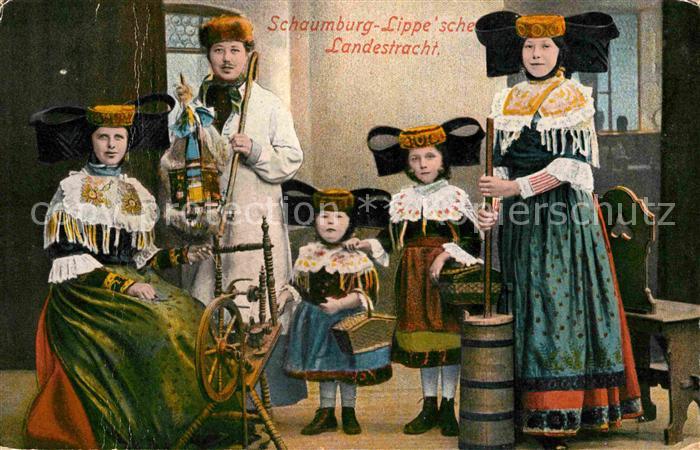 Trachten Schaumburg-Lippe Landestracht Spinnrad