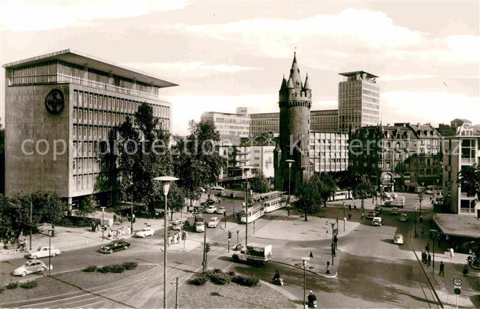 Strassenbahn Frankfurt am Main Eschenheimer Turm