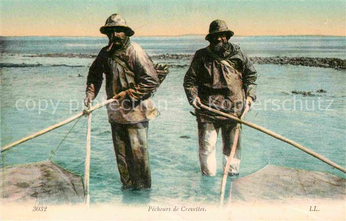 Fischerei Pecheurs de Crevettes