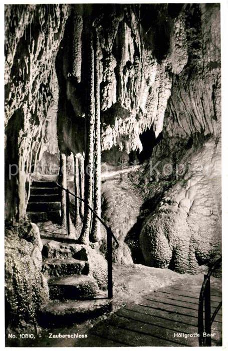 Hoehlen Caves Grottes Höllgrotte Baar Zauberschloss