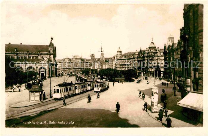 Strassenbahn Frankfurt am Main Bahnhofsplatz