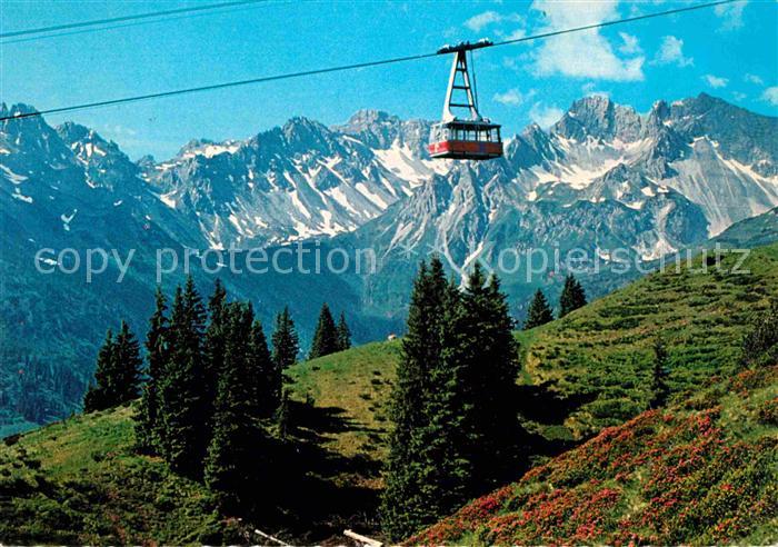 Seilbahn Fellhorn Oberstdorf Birgsautal