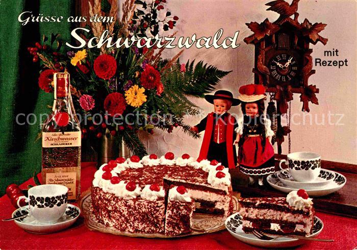 Lebensmittel Schwarzwälder Kirschtorte Rezept Kuckuc