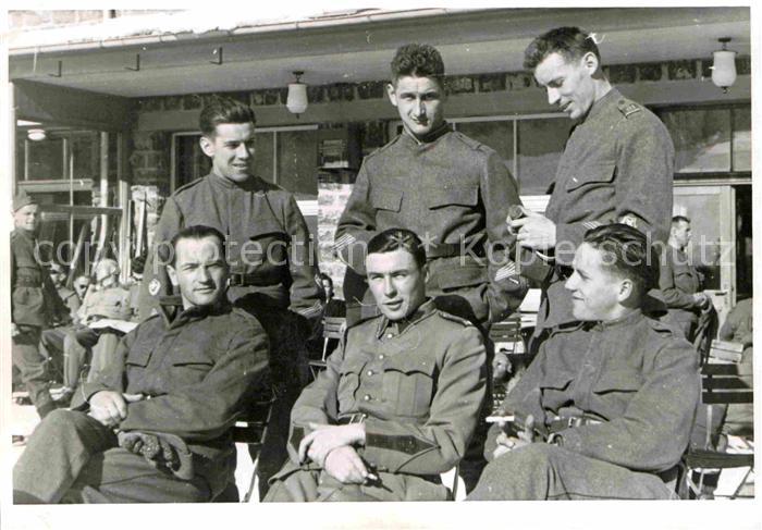 Militaria Schweiz Soldaten Foto