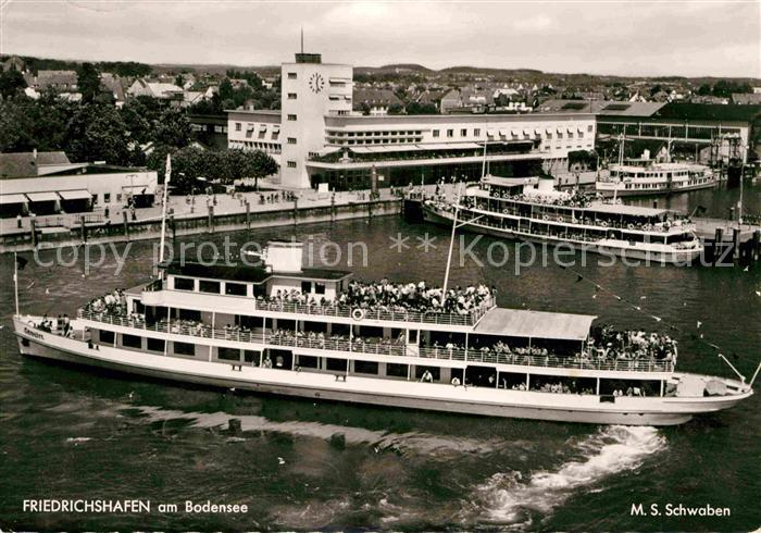 Motorschiffe M.S. Schwaben Friedrichshafen am Bodens