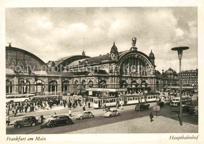 Strassenbahn Hauptbahnhof Frankfurt am Main