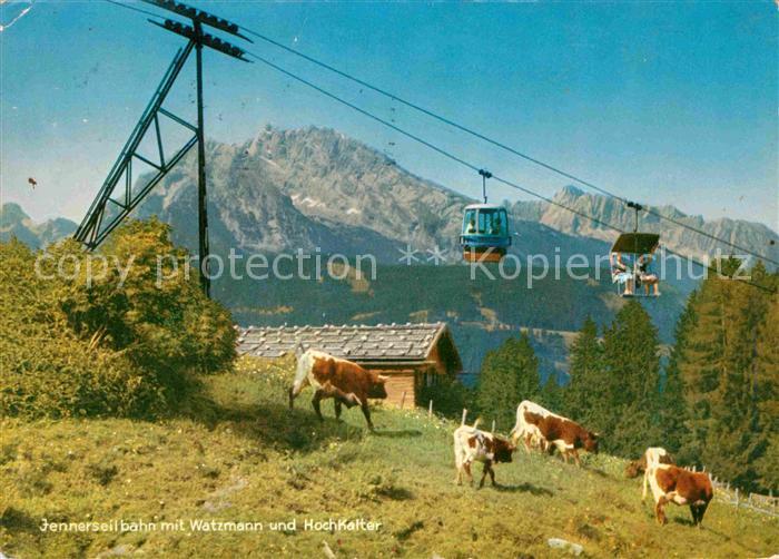Seilbahn Sessellift Jenner Watzmann Hochkalter