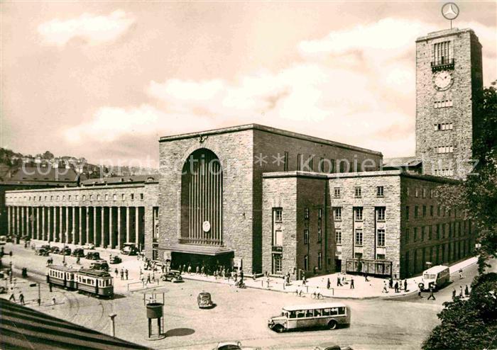 Bahnhof Hauptbahnhof Stuttgart Strassenbahn