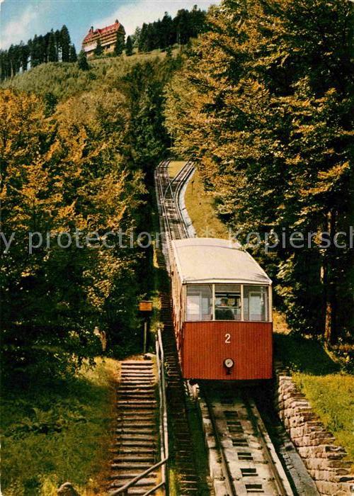 Bergbahn Sommerbergbahn Wildbad Schwarzwald