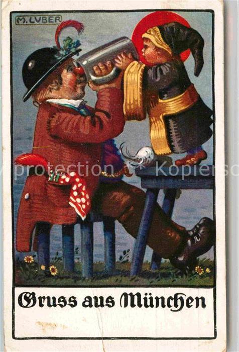 Luber Max München Münchner Kindl Bier