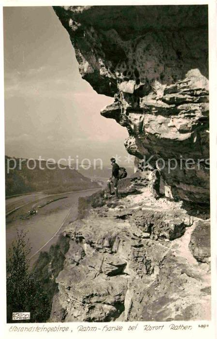 Foto Hahn Nr. 2890 Rahm-Hanke Rathen Elbsandsteingebi