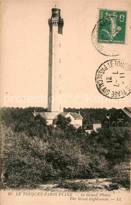 Leuchtturm Lighthouse Le Touquet-Paris-Plage Grand Phare