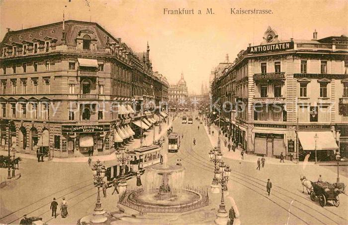 Strassenbahn Frankfurt am Main Kaiserstrasse