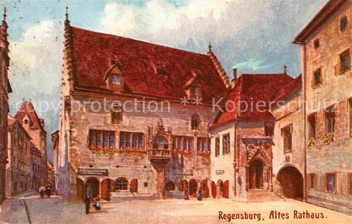 Verlag WIRO Wiedemann Nr. 2156 Regensburg Altes Rathaus