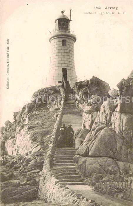 Leuchtturm Lighthouse Jersey Corbiere Lighthouse