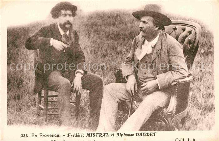 Persoenlichkeiten Frederic Mistral Alphonse Daudet