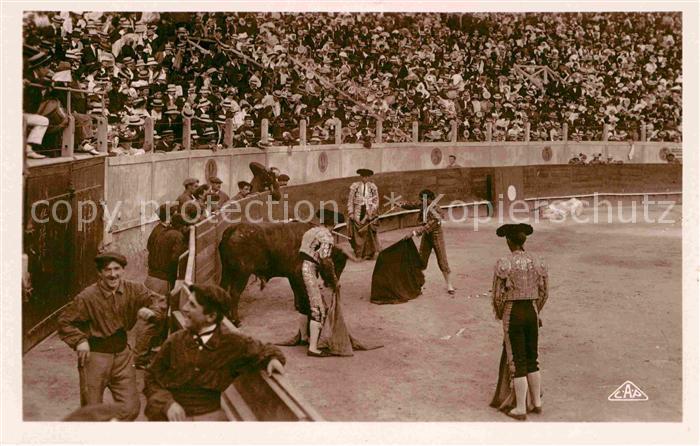 Stierkampf Corrida de Toros Golpe de Gracia al Tor